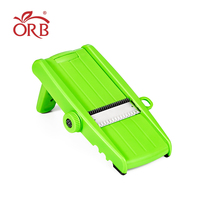 ORB BF838 Mandoline simple et réglable, écologique, manuelle, multifonction, râpe à légumes, trancheuse en acier inoxydable