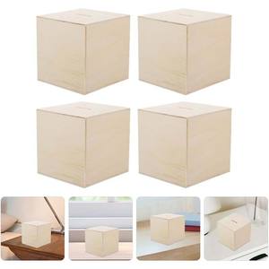 성인 돼지 저금통, 천연 나무 돼지 저금통은 꺼낼 수없는 돼지 저금통 만 보관할 수 있습니다. - Product Image 4