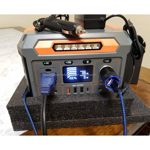 300W Mini <b>Solar</b> <b>Generator</b> Portable Power Station for Caravan Camping Handwerker Construction Site Emergency Backup in Germany - Product Image 3