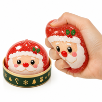 Boîte Mystère de Noël : Jouets Squishy en Gros, Jouets Anti-Stress à Presser, Balle Scintillante Colorée, Coffret Cadeau de Fêtes pour Enfants