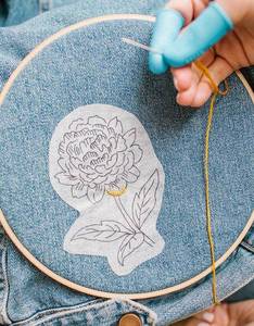 Haute qualité bricolage broderie stabilisateur Non-tissé microfibre tissu rouleau étanche mémoire caractéristiques peut être coupé pièce dos <span class=keywords><strong>colle</strong></span> - Product Image 6