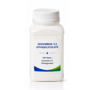 Isosorbide 2,5 Dithioglycolate, ingrédient d'épilation, solide cristallin blanc pour formules dépilatoires innovantes - Product Image 2