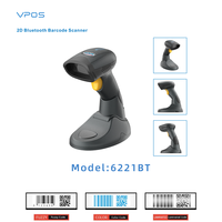 Escáner de código de barras portátil OEM código QR PDF417 1d 2d lector de código de barras USB