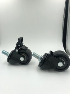 SQ Castor 2 "Zoll Low Profile Lenkrad Pfund drehbare Nylon-Ober platten rollen Hochleistungs-Rizinusöl Pharma qualität - Product Image 6