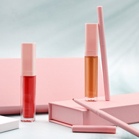 Nouveau Kit de Rouge à Lèvres Mat et Crayon à Lèvres Rose de Luxe à Marque Privée