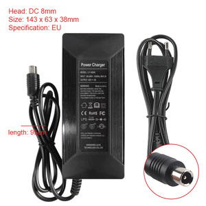 <span class=keywords><strong>Chargeur</strong></span> Cityneye 42V 2A DC 8mm <span class=keywords><strong>pour</strong></span> <span class=keywords><strong>chargeur</strong></span> de Scooter électrique Xiaomi M365 Pro 1s Lite Mi 3 Ninebot - Product Image 6