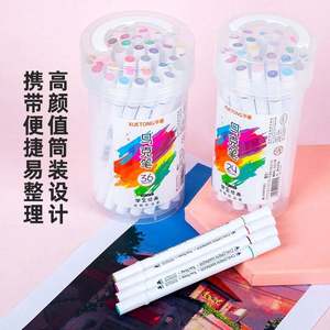 Marqueurs à pointe fine Water Color DOT 0,5 mm avec pointe flexible double - Ensemble de 100 couleurs - Encre à base d'eau - Product Image 4