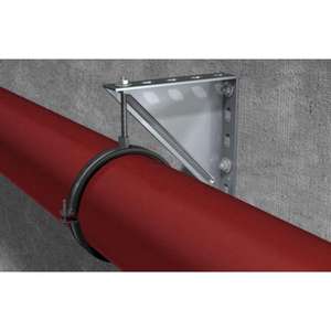 FISCHER - 538117 Soporte universal galvanizado en caliente WK 100/100 - EAN 4048962261189 ELEMENTOS PARA FIJACIÓN - Product Image 2