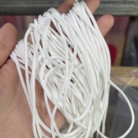 Bande élastique à boucle d'oreille ronde de 3 mm