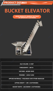 Machine de levage de type Z à faible bruit et haute capacité pour résoudre les problèmes de bris et de fuite de matériaux, de qualité alimentaire, pour l'industrie - Product Image 2