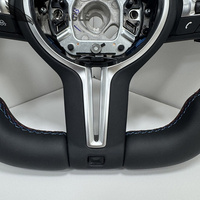 Volant en cuir pour voiture BMW Série 3 pour M3 M4 M5 M6 F30 F10 F15 F36 F01 F20 F22 F25 F31 F32 E70 E71 E90 E91E92 X1 X5 X6