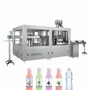 3-in-1 washing filling capping mineral water bottling machine