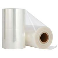 Film rétractable thermique en plastique de haute qualité pour emballage, film PVC soufflé rétractable, rouleau de film rétractable POF