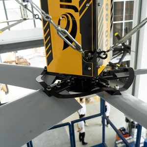 <span class=keywords><strong>JULA</strong></span> พัดลมเพดานอุตสาหกรรมสีขาวขนาด10/12/16/18/20/24ฟุตพัดลมติดเพดาน - Product Image 2