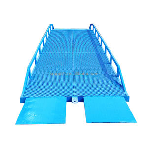 Rampa Hidráulica de Acero al Carbono para Carga y Descarga de <span class=keywords><strong>Camiones</strong></span> de 6T, 10T y 15T para Fábrica de Contenedores de Gran Altura -YDD con Barandilla de 50cm - Product Image 6