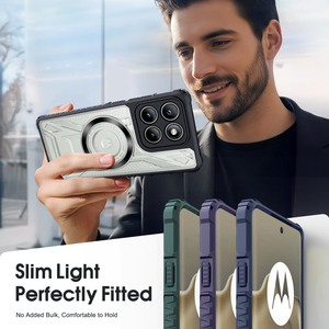 <span class=keywords><strong>Prix</strong></span> d'usine pour l'étui Moto Edge 60 <span class=keywords><strong>Fusion</strong></span> 5G Pro Armor Design, magnétique, antichoc, TPU+PC, anti-traces de doigts, étui de téléphone portable <span class=keywords><strong>360</strong></span>° - Product Image 5