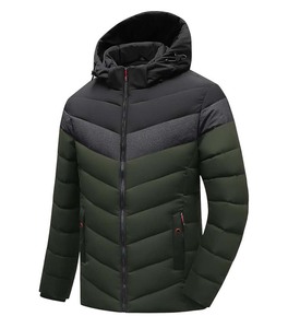 Veste d'hiver rembourrée à capuche Xianghong Premium pour l'extérieur, couleur contrastée, chaude, coupe-vent, isolée, en duvet, pour la randonnée et le <span class=keywords><strong>ski</strong></span> - Product Image 3