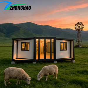 Casa Plegable <span class=keywords><strong>de</strong></span> <span class=keywords><strong>Madera</strong></span> <span class=keywords><strong>de</strong></span> Alta Calidad, Expandible <span class=keywords><strong>de</strong></span> Doble Ala, Impermeable, Villa Prefabricada Portátil para Exteriores, Hotel, Gran Oferta 2026 - Product Image 4