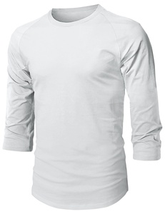 VERITAS SPORTS Camiseta de Manga Corta con Cuello Redondo para Hombre - Mezcla de Poliéster/Algodón Ecológica Anti-Pilling con Estampado Personalizado Azul al por Mayor - Product Image 4