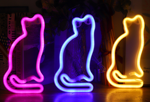 Insegna Luminosa a LED a Forma di Animale, Logo Personalizzato, Decorazione da Parete per Matrimoni, Feste, Casa, Camera da Letto, Bar, Sala Giochi, Alimentata a USB o Batteria - Product Image 3