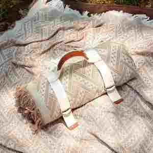 Boho <b>Picnic</b> <b>Blanket</b> Waterproof Woven Outdoor Mat Giant Beach Towel for Music Festivals Travel Camping Yoga - Product Image 1