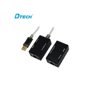 DTECH 60M USB 1.1 एक्सटेंशन केबल USB सिग्नल एम्पलीफायर USB पोर्ट से RJ45 नेटवर्क केबल एक्सटेंडर
