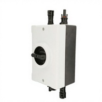 Interrupteur PV étanche IP66, solaire DC 1000V 32A 40A 4P, interrupteur d'isolement avec connecteur solaire, modèle UKP-40 50Hz