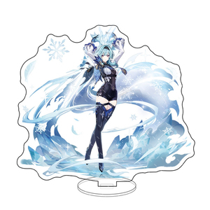 HUAYI Game <span class=keywords><strong>Genshin</strong></span> Impact Cosplay Character Stand Plate acrilico Figure Standees - Product Image 3