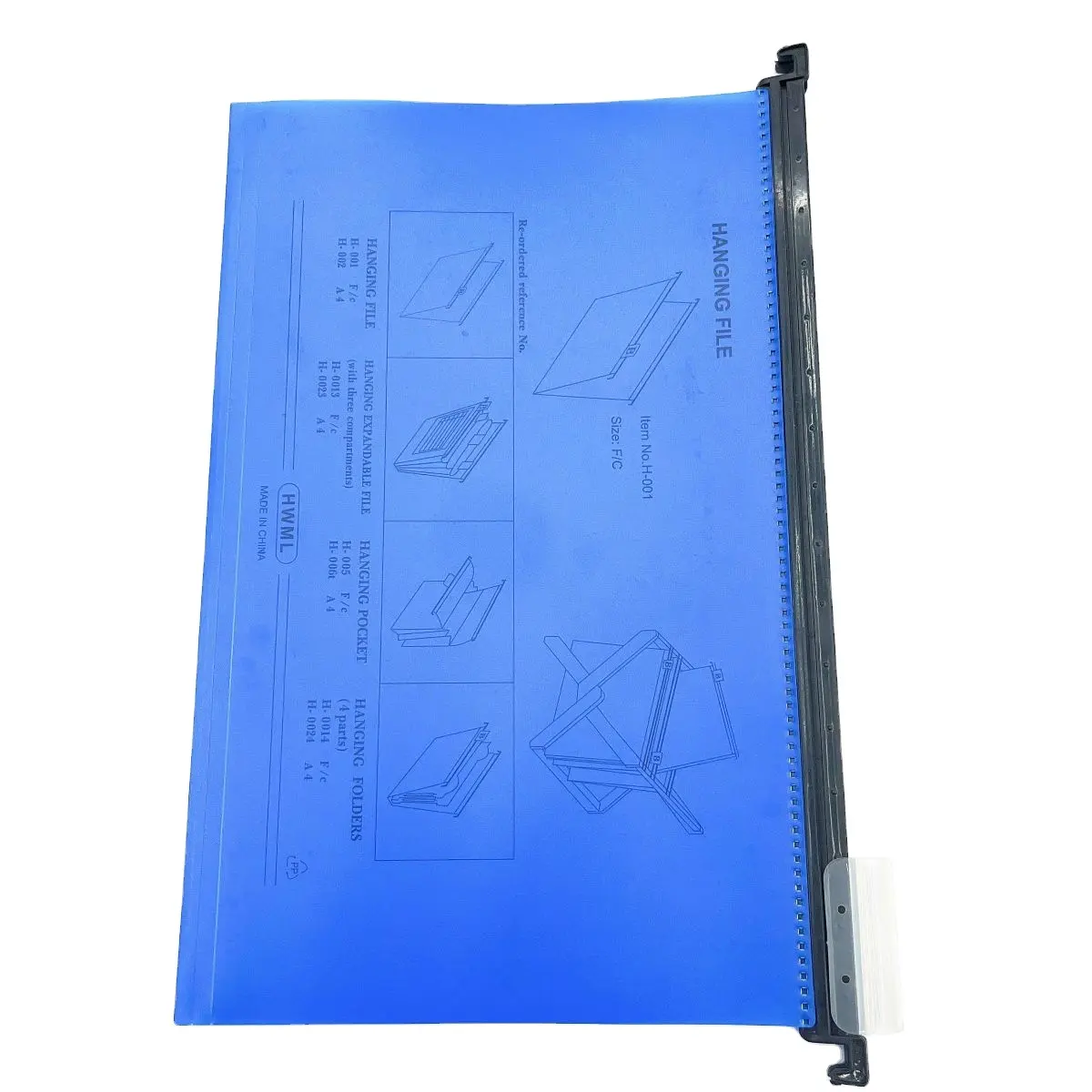 Hot sell Office School Home Hotel Hospital Files Documents Paper Folding Waterproof FC size PP plastic hanging file folder