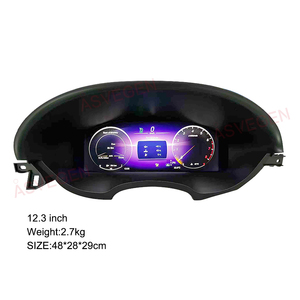 Tablero de instrumentos <span class=keywords><strong>digital</strong></span> para coche, panel de instrumentos automático multifuncional de 12,3 pulgadas para Mercedes Benz CLS 2012-2017, medidor de Panel LCD - Product Image 4