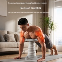 Dispositivo de Asistencia para Flexiones ZJFIT para Ejercicios en Casa; Fortalece los Músculos del Pecho y el Core con Ejercicios de Plancha Compatibles con PP