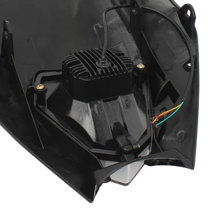 Conjunto de faros delanteros para motocicleta todoterreno ZUQING HL103-1 LED con cubierta negra de ABS para KTM SX XC XCF - Product Image 1