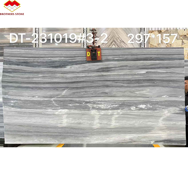 Yunfu Italy Natural Palissandro Blue Marble With Grey River Vein High Quality Italian Blue Marble Floors Tile