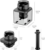 Accessoire pour machine à café, machine de nettoyage électrique du portafiltre en 3 secondes, café pour la maison, bar à café, restaurants