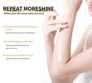 Lotion corporelle OEM éclaircissante instantanée, crèmes blanchissantes pour la <span class=keywords><strong>peau</strong></span> d'Indonésie, lotion hydratante naturelle à la vitamine C et au collagène - Product Image 5
