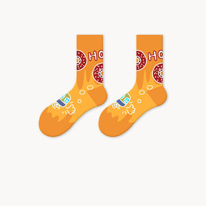 Medias duraderas personalizadas para jóvenes para niños, medias para jóvenes de alta calidad, al por mayor elásticas medias de algodón, calcetines para niñas - Product Image 2