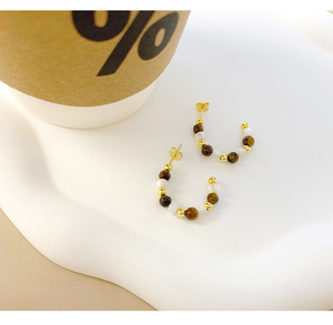 Nuevos Pendientes de Plata S925 para Mujer, Diseño Exclusivo, Sencillos, de Alta Calidad, Exquisitos, Venta al por Mayor de Joyería para Bodas - Product Image 4