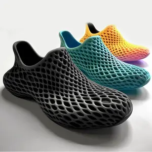 SLS Serviço De Impressão 3D Nylon Modelo 3D Protótipo Fabricação Elegante Personalizado 3D Impresso Sapatos