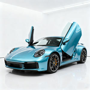 Super Brillant Brise de Mer Bleu Bonne Extensibilité Changement de Couleur Film Vinyle Wrap pour Voitures pour la Décoration de Voiture - Product Image 1