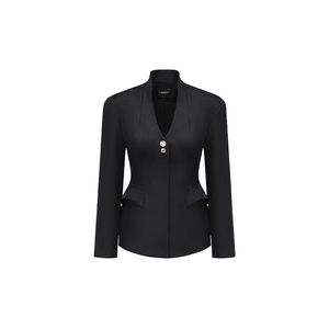 26YEARSOLD Original Design Eleganter Französischer Stil Leichter Luxus Anti-Falten V-Ausschnitt Schmaler Anzug <span class=keywords><strong>Blazer</strong></span> Jacke Rock <span class=keywords><strong>Set</strong></span> Damen 35028 - Product Image 1