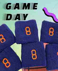 Personalized Sport <b>Wrist</b> <b>Bands</b>,Embroidered Baseball <b>Wrist</b> <b>Bands</b>,Soft & Stretchy Sports <b>Wrist</b> <b>Bands</b> <b>for</b> <b>Men</b> & Women - Product Image 3