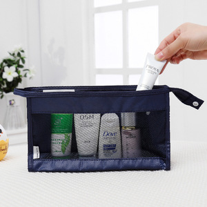 Toiletry Bag Rectangle 2.0-3.0 L Portable Minimalist Fabric Bathroom Use - Product Image 2
