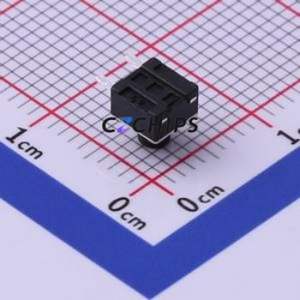 UK-B02125-45-G50-SP25Y Tactile Switch Through hole Switch Single Pole Single Throw Round Button 2.5N Right Angle Insert - Product Image 2