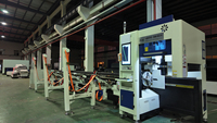 Découpeuse laser à fibre CNC 4 axes robuste 12000W avec chargement automatisé et haute précision pour la fabrication de tubes métalliques (Nouvelle)