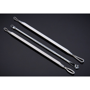 Acne Needle Set 3 Piece Stainless Steel Blackhead Remover Double-Ended <b>Face</b> <b>Care</b> Tool - Product Image 1
