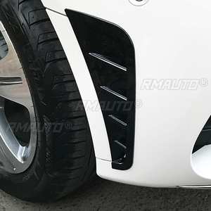 Pair Canard Spoiler <b>Splitter</b> Front Bumper Side Trim Cover for Mercedes C Class W205 C63 C180 C200 C260 C300 C180L C200L 2019+ - Product Image 6