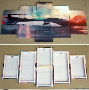 Tự Nhiên Phong Cảnh Rừng Hồ Năm <span class=keywords><strong>Canvas</strong></span> Prints Tranh Tường Home Nghệ Thuật Hiện Đại 2021 - Product Image 4