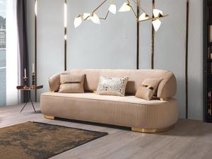 Divano <span class=keywords><strong>da</strong></span> <span class=keywords><strong>sogno</strong></span> dal Design europeo moderno Set 3 + 3 + 1 + 1 + 1 mobili <span class=keywords><strong>da</strong></span> soggiorno in legno allungabile per casa Villa appartamento - Product Image 4