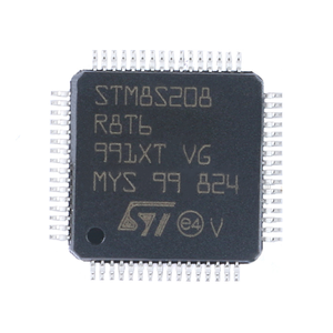 HXC STM8S208R8T6 LQFP-64 24 MHz/64 KB Mémoire Flash/Microcontrôleur 8 bits-MCU - Product Image 1