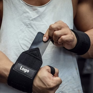 Powerlifting Bilek Sargıları Özelleştirilebilir, Ayarlanabilir ve Nefes Alabilen, Spor Salonu, Fitness, Ev Egzersizi için, OEM Logolu - Product Image 6